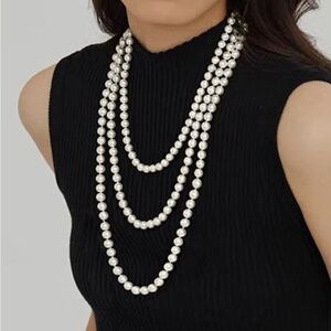 99 inch round Cultured Pearl Necklace